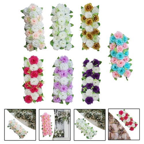 Flower panel table setting - panel,
