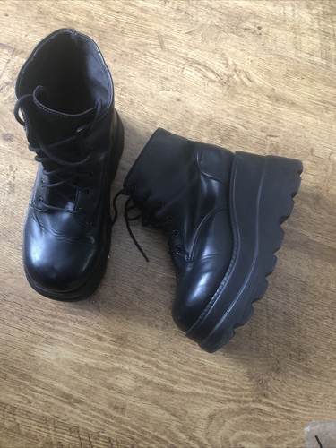 Platform faux leather - platform,