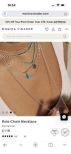 Monica vinader rolo silver - vinader,