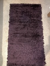Next Aubergine Shaggy Rug 67
