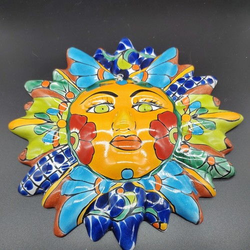 Talavera style ceramic sun - talavera,