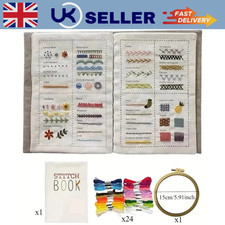 Embroidery stitch book - book, kit
