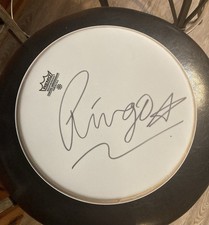 RINGO STARR Hand Signed