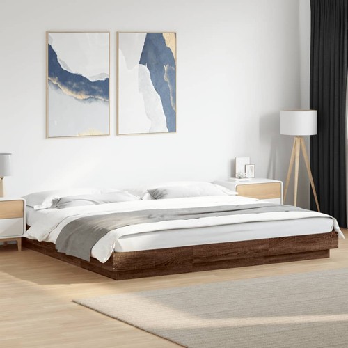 Modern wooden emperor size - modern, 2m