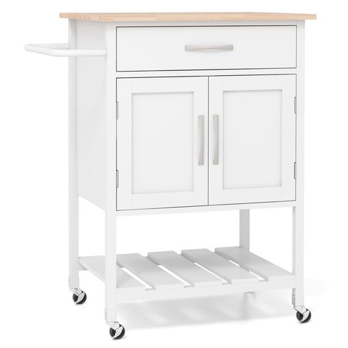 Rolling kitchen island cart - rolling,
