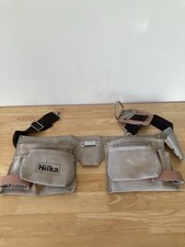 Hilka Tool Belt Leather Suede Adjustable Strap and attachable hammer loop