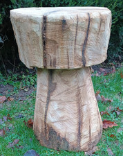 Huge mushroom toadstool stool