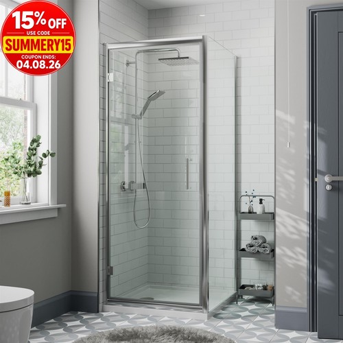 900 900mm framed hinged - framed,