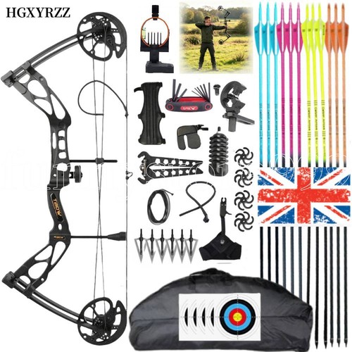 Archery compound bow - archery, set