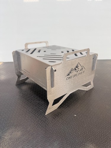 Flat pack bbq - fire, pit