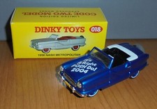 Matchbox Dinky DYG15 1958 Nash Metropolitan MICA 19th UK Convention Blue Code 2