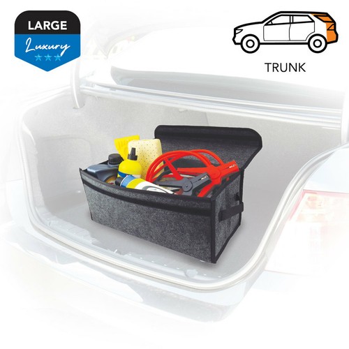Gray trunk organizer bag for - gray,