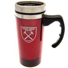 West Ham United FC Handled Travel Mug Official Merchandise 450ML Fans Gift