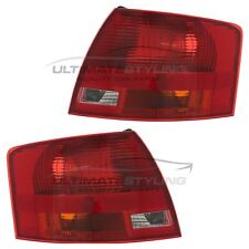 Audi A4 Rear Light 2004-2008 Avant Outer Wing Tail Lamp Lens Pair Left & Right