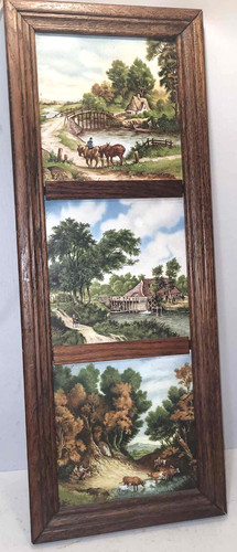 Vintage framed royal mosa - vintage,