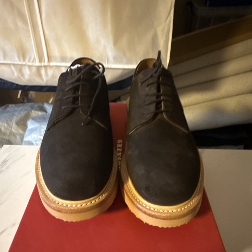 Grenson curt burnt peat - peat, suede