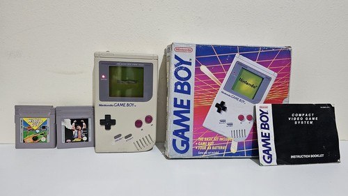 Nintendo gameboy original grey - nintendo,