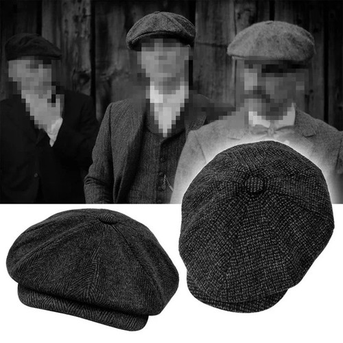 Adjustable peaky blinders hat - peaky,