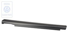 Vag Golf Mk3 Vento Satin Black Door Sill Trim Genuine 1H4853374BB41