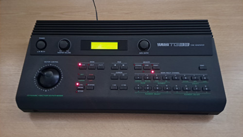 Yamaha tg33 synthesizer module - yamaha,
