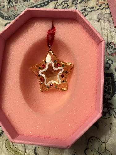 Swarovski gingerbread star - swarovski,
