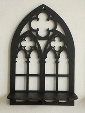 Gothic Arch Wall Shelf Set