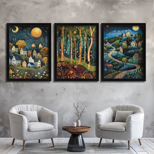 Modern landscape wall - modern,