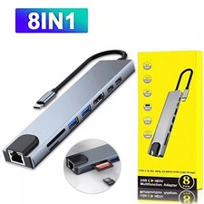 8-in-1 Type C USB3.0 Hub