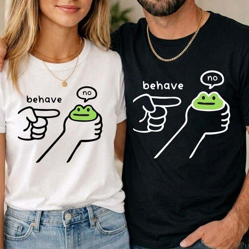 Behave funny dishonest frog - funny,