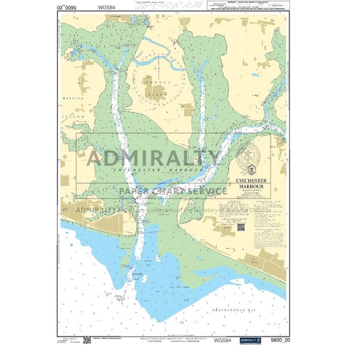 Admiralty small craft chart - small,