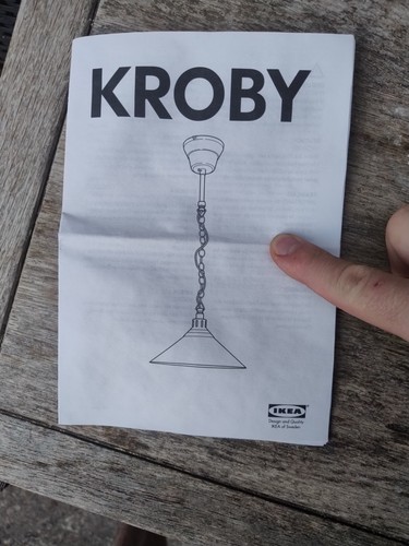 Ikea kroby pendant - ikea,