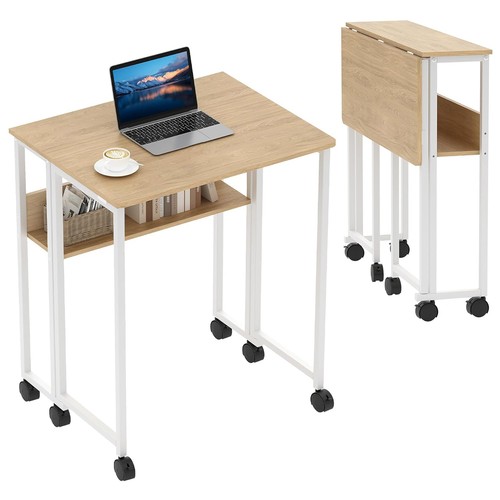 Folding desk with storage - folding,