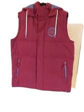 Animal Gilet Large Red Puffer