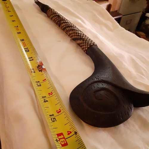 Fijian antique chief - , cannibal