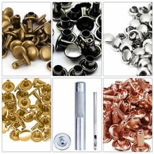Double cap rivets - double,
