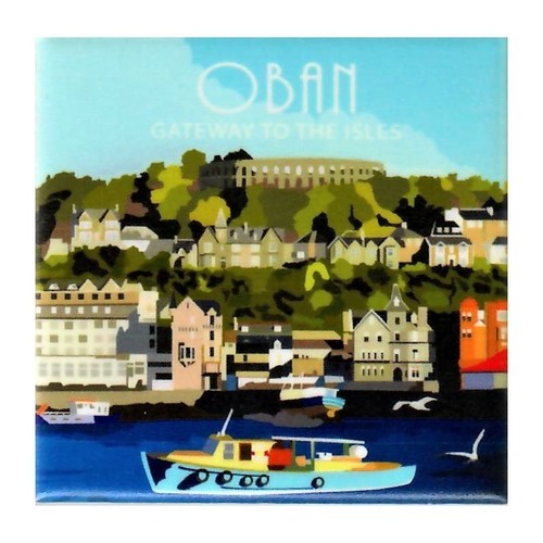 Oban fridge magnet - oban,