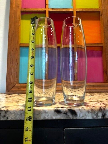 Set clear glass bud - set, of