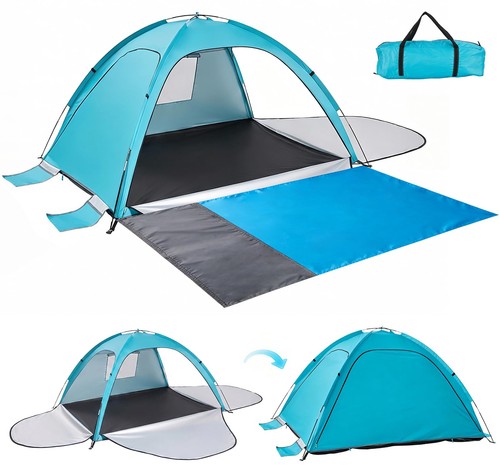 Beach tent sun shelter - beach,