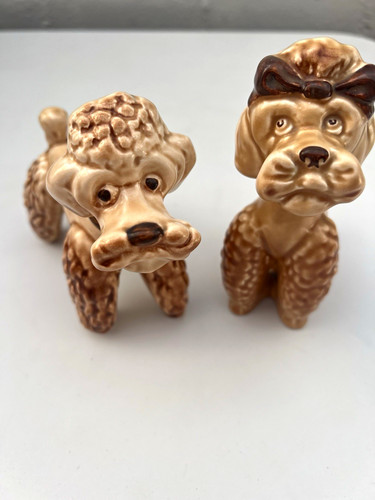 Sylvac ceramic poodle dog - sylvac,
