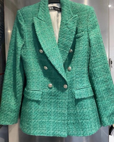 Zara double breasted - zara, blazer