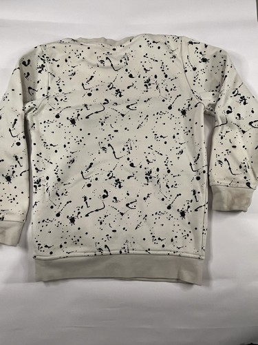 Boys splat print jumper - splat, ages