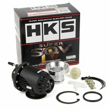 HKS SQV 4 TURBO BLOW OFF VALVE PULL-TYPE ALUMINUM SSQV BOV WITH ADAPTER