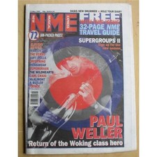 PAUL WELLER NME MAGAZINE MAY 13 1995  - PAUL WELLER COVER WITH MORE INSIDE UK