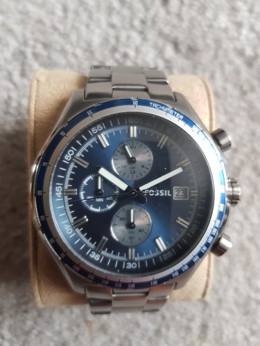 Fossil stainless steel quartz - steel,
