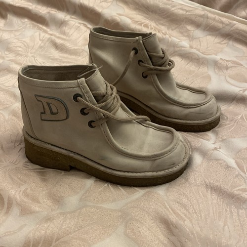 Destroy vintage leather boots - destroy,