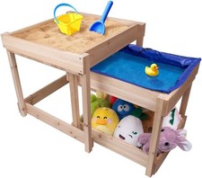 WodGod Sand and Water Table,Includes a Larger-Sized Dust-Proof Bag
