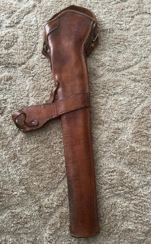 Ww1 horse leather rifle - rifle, bucket
