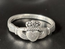 Sterling Silver Heart Crown &