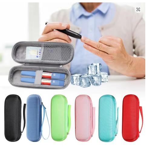 Portable solid color - solid, insulin