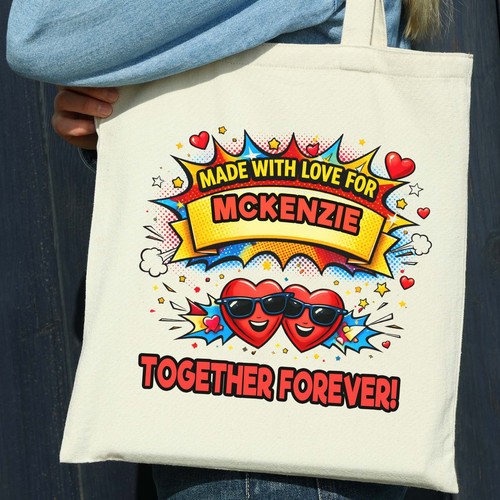 Mckenzie personalised tote bag - mckenzie,